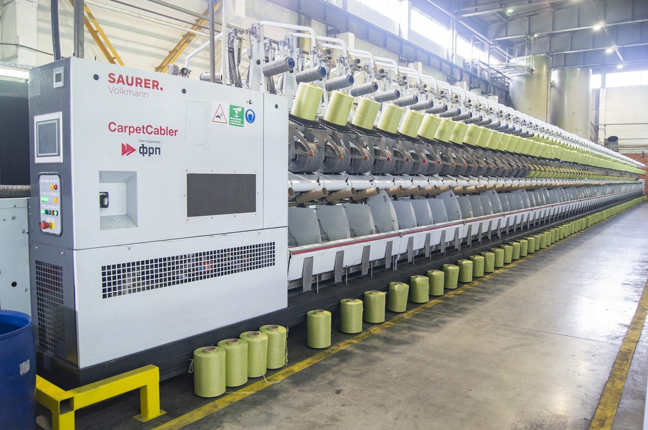 Свердловский производитель ковровых покрытий с господдержкой увеличил производство импортозамещающего сырья