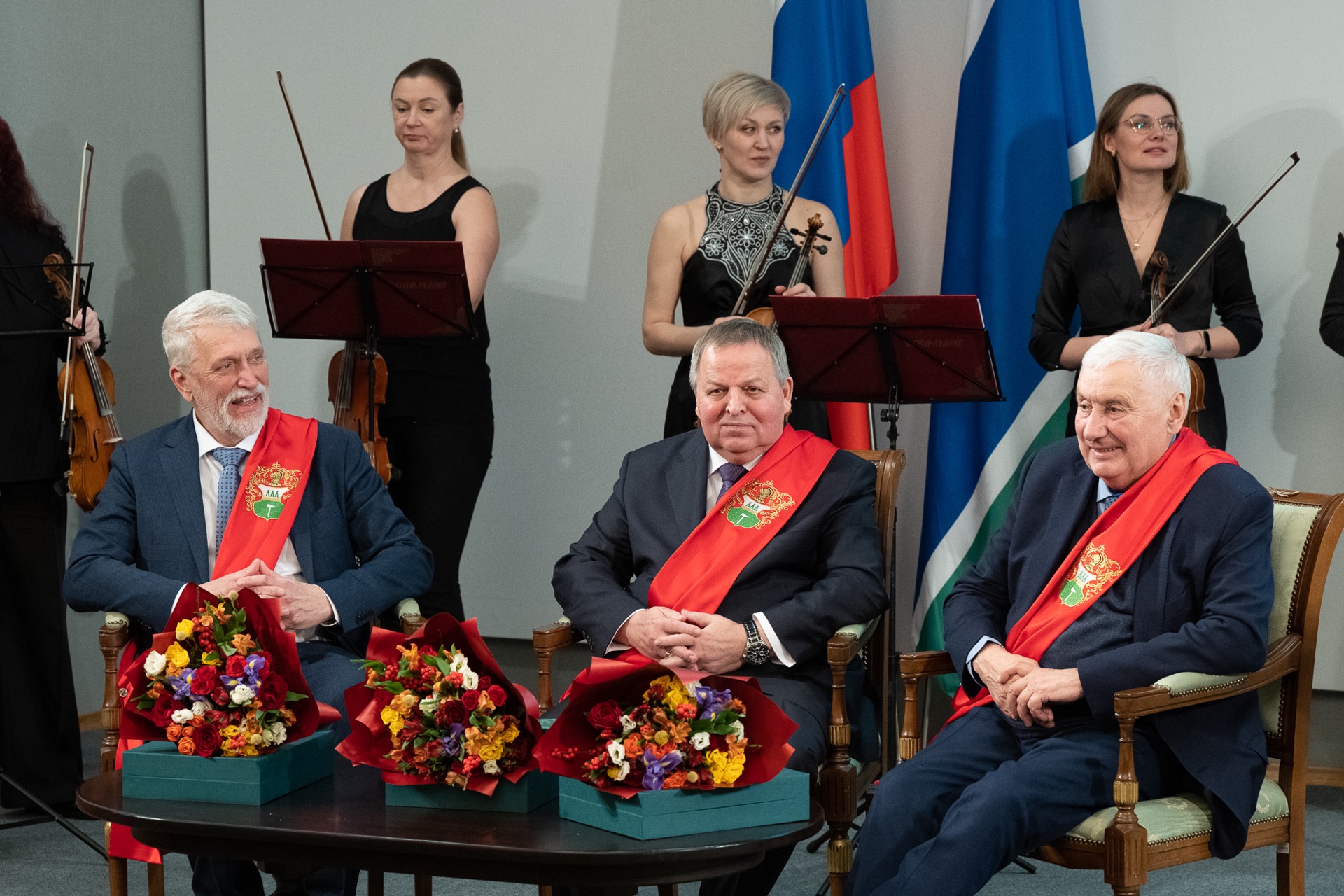 Чествование Демидовских лауреатов состоялось в резиденции губернатора Свердловской области