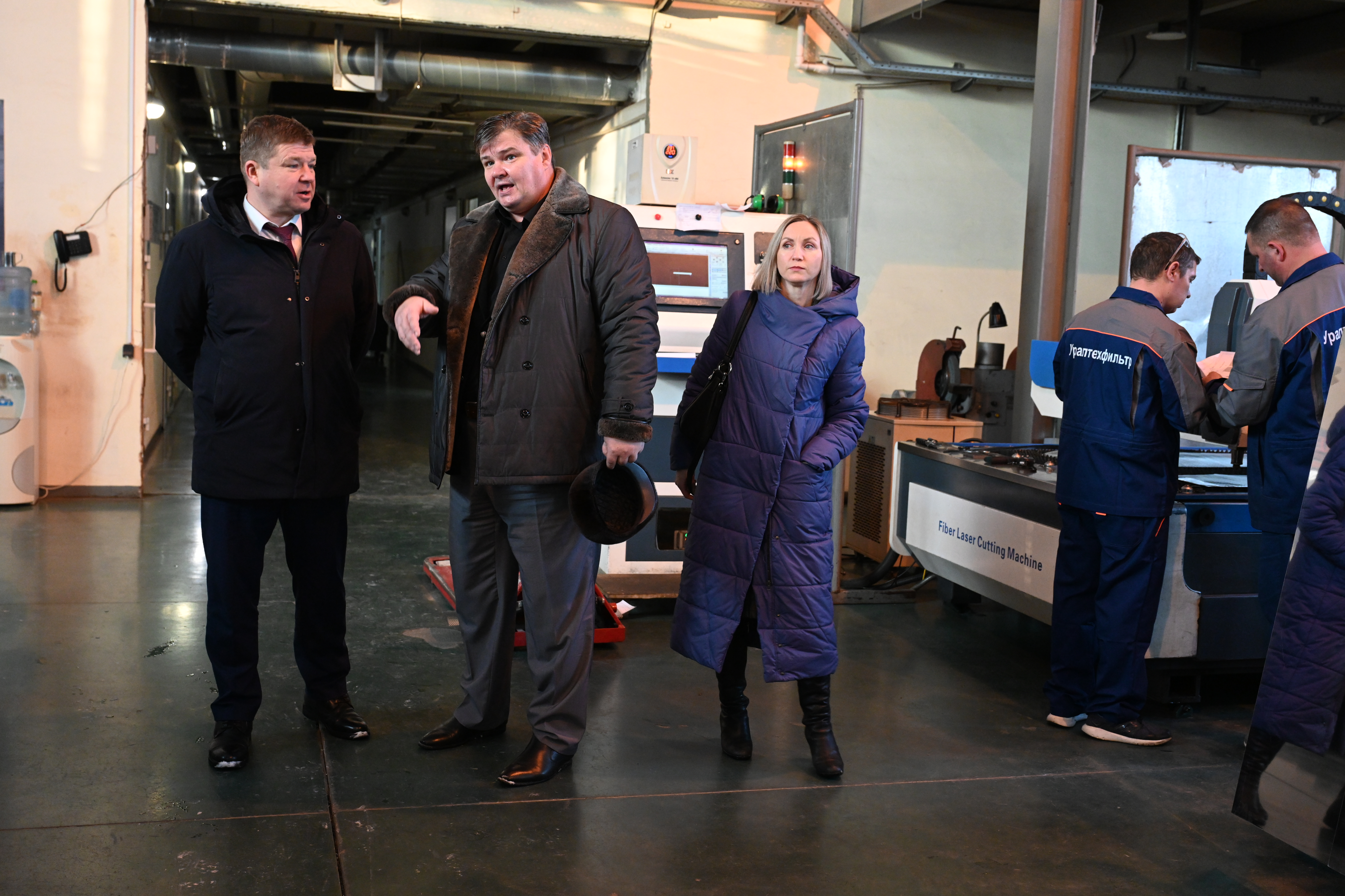 Исполняющий обязанности Министра промышленности и науки Свердловской области  И.Ф. Зеленкин посетил с рабочим визитом городской округ Дегтярск