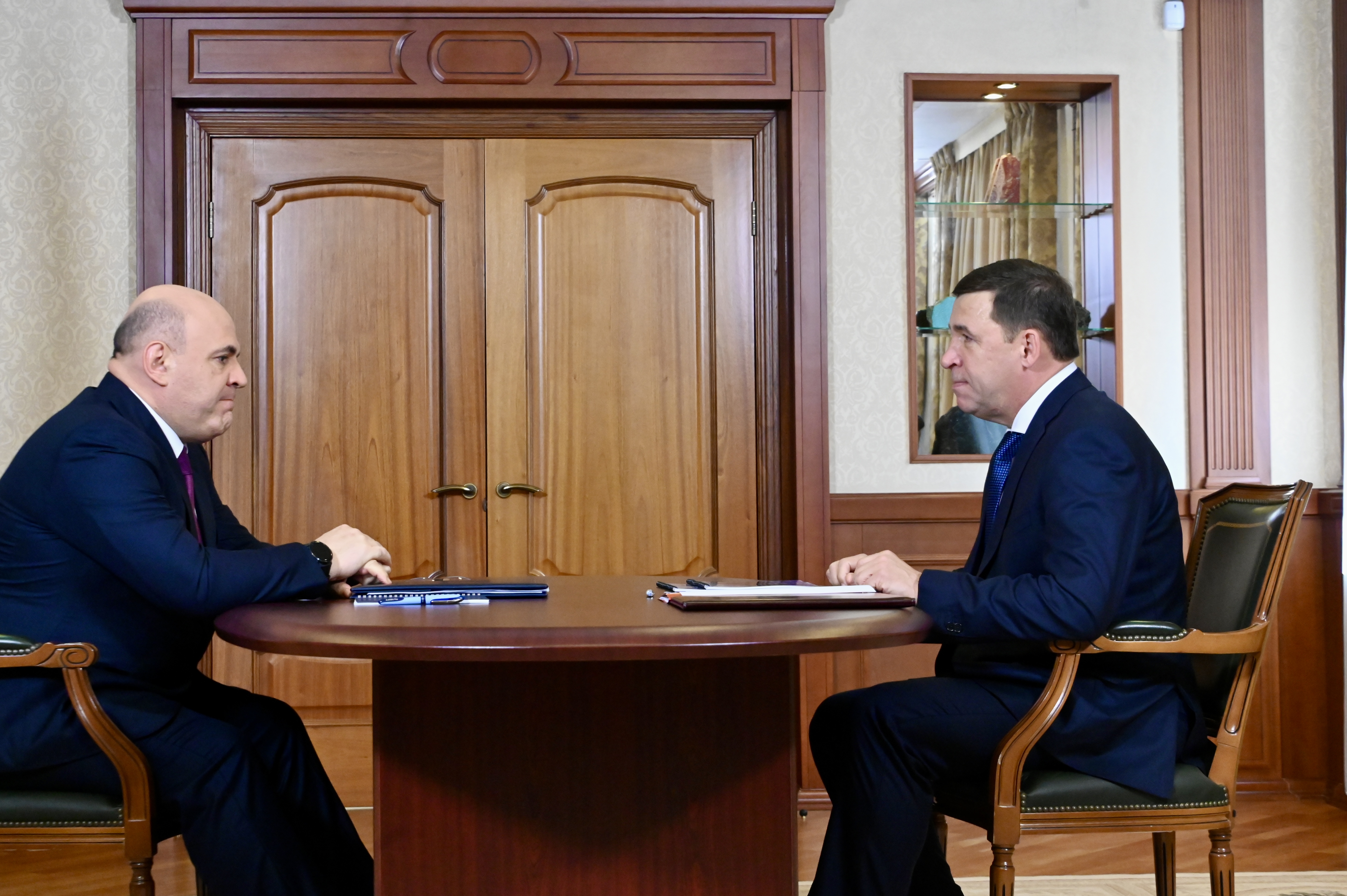 Евгений Куйвашев доложил Михаилу Мишустину о вкладе Свердловской области в укрепление технологического суверенитета России